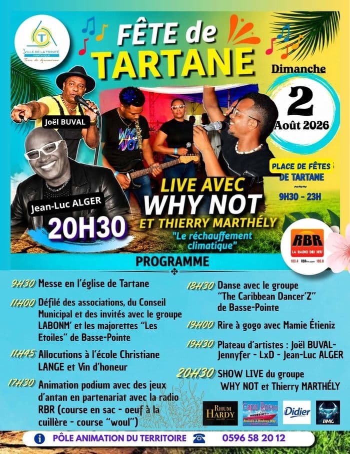 [Vakans atè La Trinité] FÊTE DE TARTANE