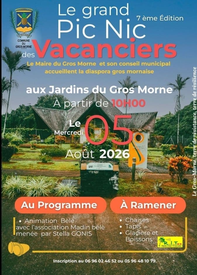 PIC-NIC DES VACANCIERS DE LA DIASPORA GROSMORNAISE 7 -ème Édition