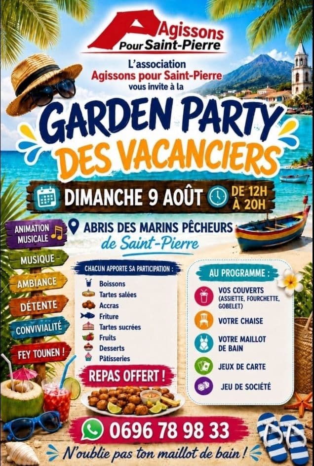 GARDEN PARTY DES VACANCIERS