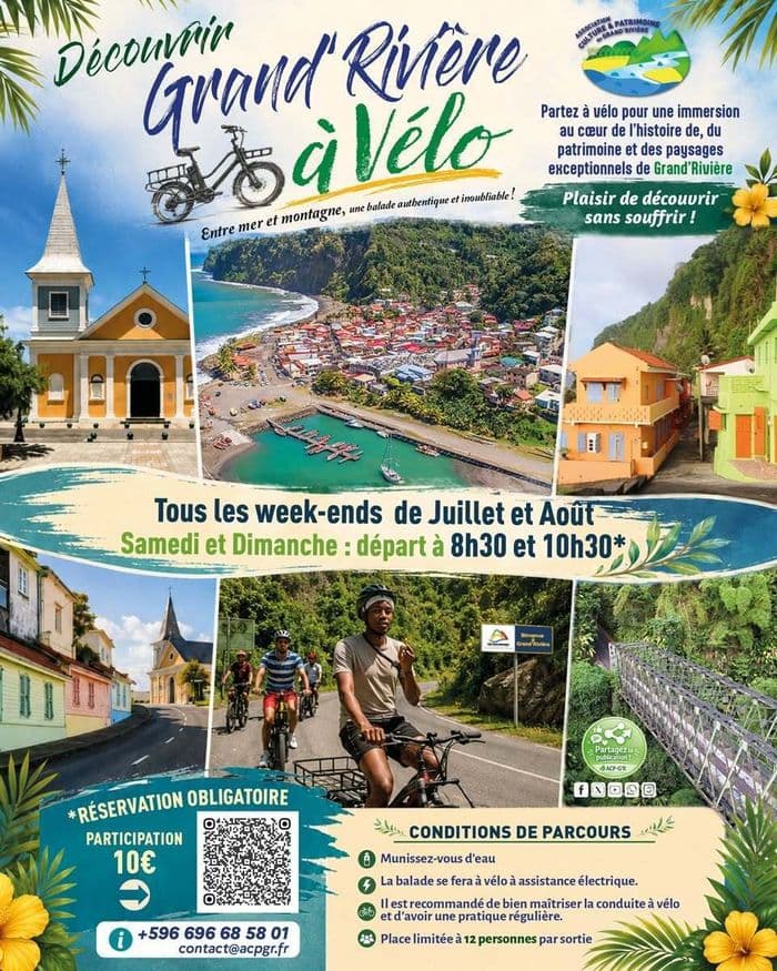 GRAND'RIVIÈRE À VÉLO "Et si vous découvriez Grand’Rivière autrement ?"